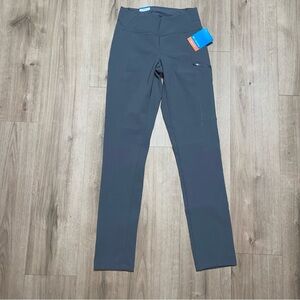 NWT Columbia Women’s Fleece Lined Active Fit Straight Leg Pants in Grey, Size SM